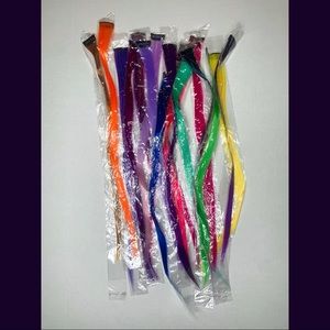 Rainbow Hair Extensions (Individually Wrapped)